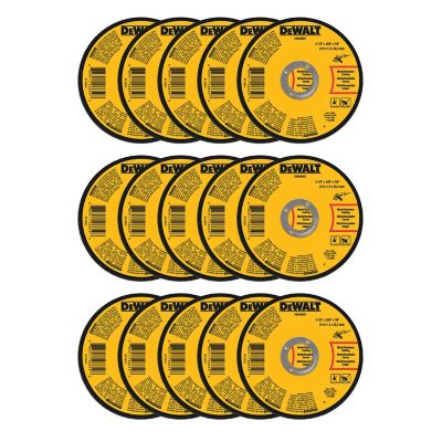 DeWALT Type 1 Cutting Wheels, 15-Pack