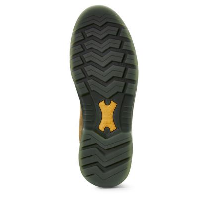 Image showing  Men's Turbo Full-Grain Leather Carbon Toe Waterproof Work Boots, 6 in.