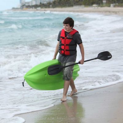 Image showing 7 th Lifetime 6 ft. Wave Sit-on-Top Youth Kayak, Lime Green