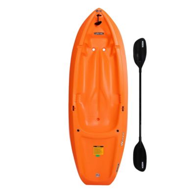 Lifetime 6 ft. Youth Wave 60 High-Density Polyethylene Kayak, Orange Great Youth Kayak and excellent service