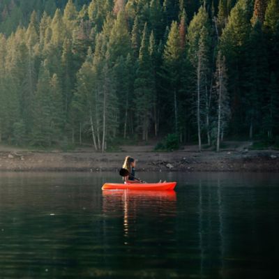 Image showing 7 th Lifetime 6 ft. Wave Sit-on-Top Youth Kayak, Orange