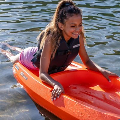 Image showing 8 th Lifetime 6 ft. Wave Sit-on-Top Youth Kayak, Orange