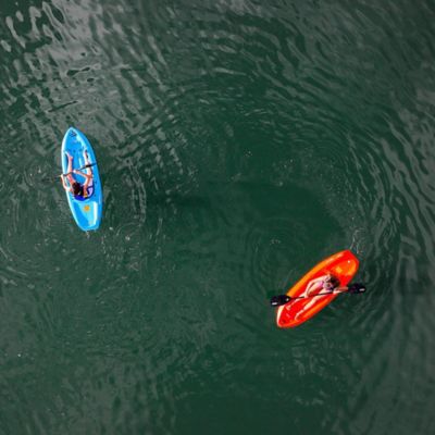 Image showing 9 th Lifetime 6 ft. Wave Sit-on-Top Youth Kayak, Orange