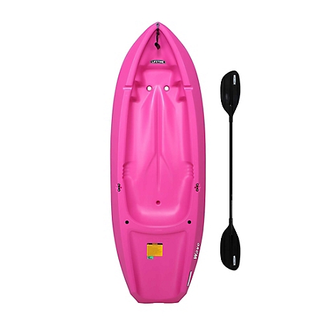 Lifetime 6 ft. Youth Wave 60 High-Density Polyethylene Kayak, Pink