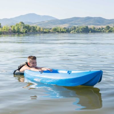 Image showing 7 th Lifetime 6 ft. Wave Sit-on-Top Youth Kayak, Blue