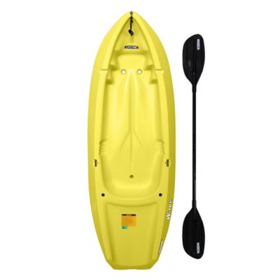 Lifetime 6 ft. Youth Wave 60 High-Density Polyethylene Kayak, Yellow