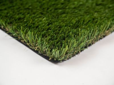 Everlast Cascade Fescue Artificial Turf Grass Carpet, 15 ft. x 25 ft., 1-5/8 in. H