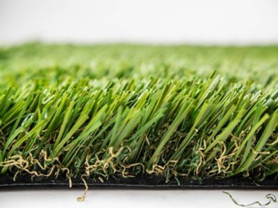 Image showing  Cascade Fescue Premium Artificial Turf Grass Carpet, 15 ft. x 10 ft., 1-3/4 in. H