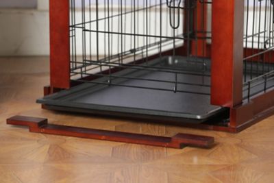 Image showing  2-Door MDF Pet Cage with Crate Cover