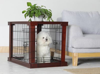 Image showing 7 th Zoovilla 2-Door MDF Pet Cage with Crate Cover