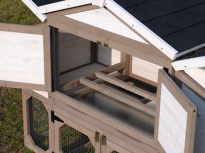 Image showing 5 th Zoovilla Country Style Chicken Coop, 3 to 4 Chicken Capacity