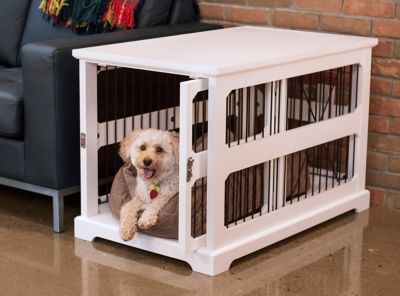 Image showing  Slide Aside 1-Door MDF Pet Crate End Table