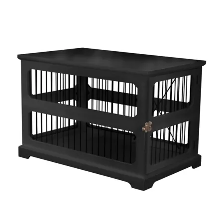 Zoovilla 1 Sliding Door MDF Animal Cage End Table Furniture Style Crates