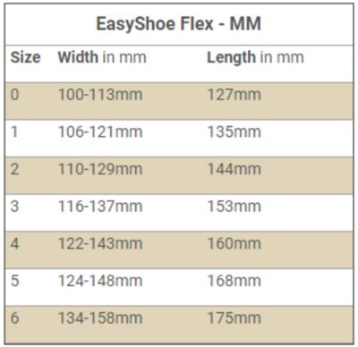 Image showing  Easyshoe Flex Heart Bar Horseshoes, Side Clip, Size 2, 2 ct.