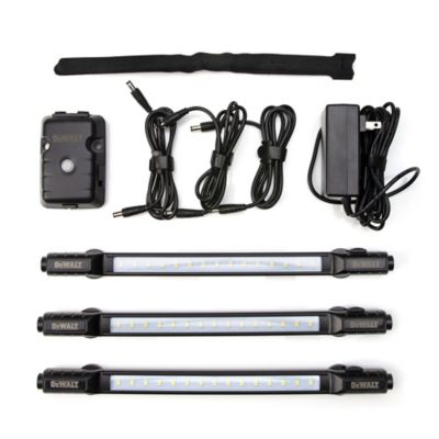 Image showing  1,500-Lumen LED Motion-Activated Storage Rack Light Kit