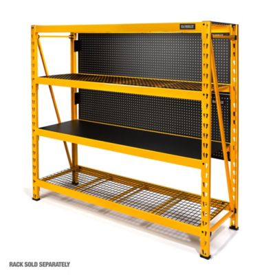 Image showing 6 th DEWALT 24 in. x 71 in. Metal Pegboard Storage Rack Kit, 2 pc.