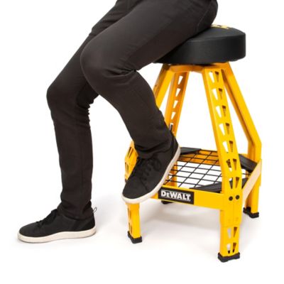 Image showing 6 th DEWALT Swivel Shop Stool, 30 in.
