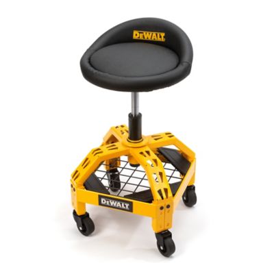 DeWALT DXSTAH025 Adjustable Creeper Shop Stool with Casters