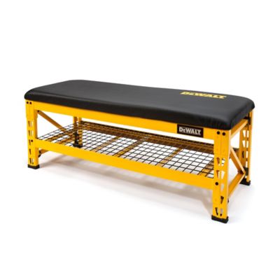 DeWALT DXSTFB048 Shop/Garage Bench with Wire Grid Storage Shelf, 41563