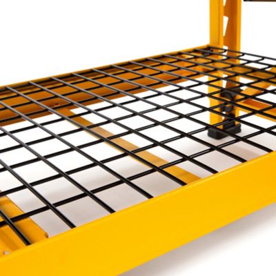 Image showing  Shop/Garage Bench with Wire Grid Storage Shelf, 19.75 in.