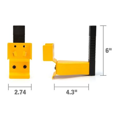 Image showing  2 pc. Cord Minder Bracket Set for DXST Storage Racks