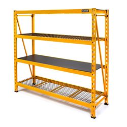 DEWALT 4-Shelf 77 in. x 72 in. x 24 in. Industrial Storage Rack