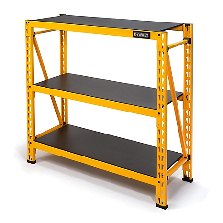 DEWALT, Standalone, Heavy-Duty, Industrial Storage Rack,4 Shelf,6 ft -  503Y11