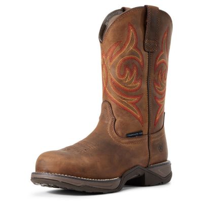 ariat women's composite toe work boots