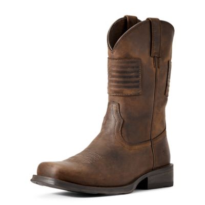 Ariat Men's Rambler Patriot Square Toe Western Boots