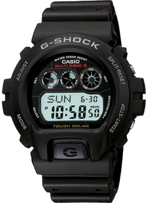G SHOCK Men's Solar Atomic Digital Watch, 200 m, GW6900-1