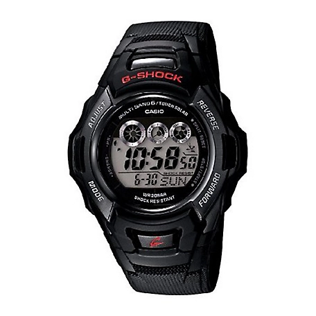 G SHOCK Men's Digital Solar/Atomic Wrist Watch, White, 200 m Water Resistance, GWM530A-1