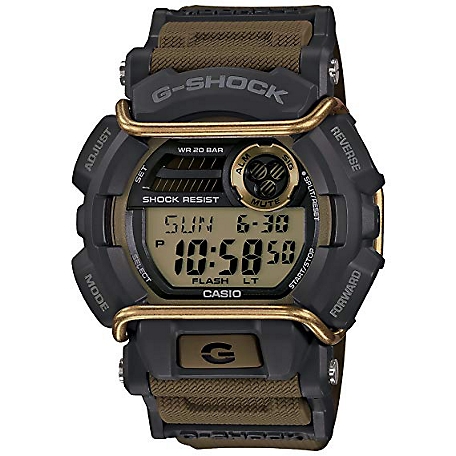 G SHOCK Men's Active Sport Watch, Olive Green, GD400-9CR