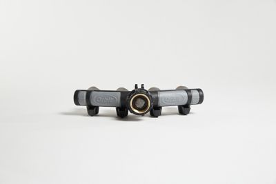 Image showing  3/4 in. Pro Flo Zinc 4-Way Hose Manifold