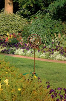 Image showing  Ornamental Spinning Garden Sprinkler