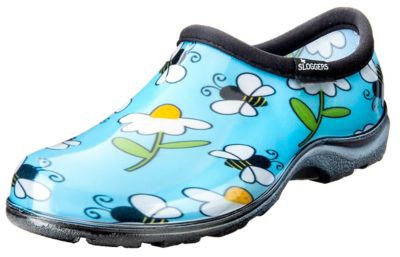 Sloggers Women's Bee Pattern Waterproof Rain and Garden Shoes