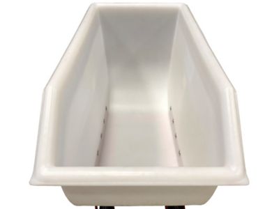 Image showing 5 th Loyal 7-Bushel Poly-Tuf Feed Cart with SP Tires