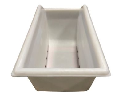 Image showing 6 th Loyal 7-Bushel Poly-Tuf Feed Cart with SP Tires