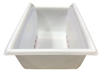 Image showing  11-Bushel Poly-Tuf Feed Cart with Air Tires