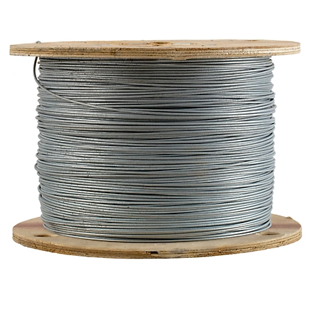 FARMGARD 392 ft.12.5-Gauge Galvanized Coil Smooth Wire 317524A