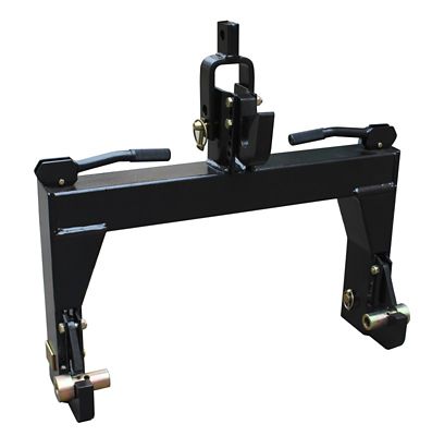 Image showing  Category 1 Tractor Quick Hitch with 2 Spring-Loaded Handles for Fast and Easy Attachment