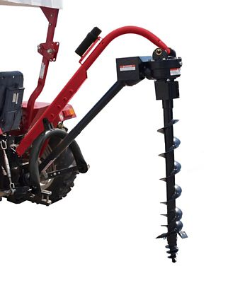 Country Pro 3-Point Post Hole Digger - Easily Accommodates CAT 1 and CAT 2 Tractors