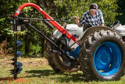 Image showing  6 in. Auger for CAT 1 and CAT 2 Post Hole Diggers