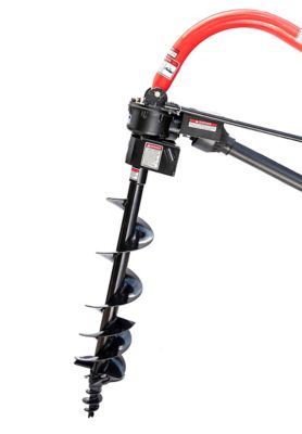 Image showing  9 in. Auger for CAT 1 and CAT 2 Post Hole Diggers