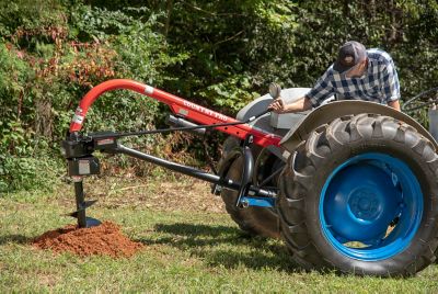 Image showing 5 th Country Pro 9 in. Auger for CAT 1 and CAT 2 Post Hole Diggers