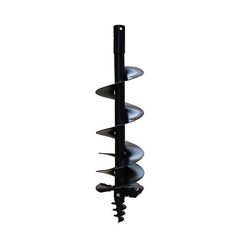 Country Pro 12 in. Auger for 3-Point Post Hole Digger, Compatible with Cat 1/Cat 2 Post Hole Diggers