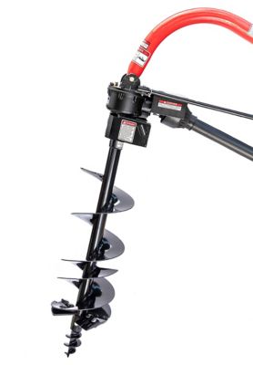 Image showing  12 in. Auger for CAT 1 and CAT 2 Post Hole Diggers