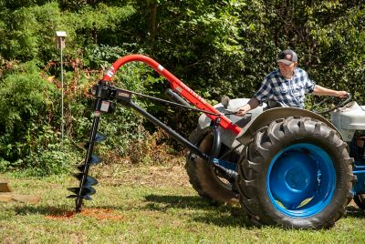 Image showing  12 in. Auger for CAT 1 and CAT 2 Post Hole Diggers