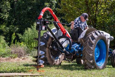 Image showing 8 th Country Pro 12 in. Auger for CAT 1 and CAT 2 Post Hole Diggers