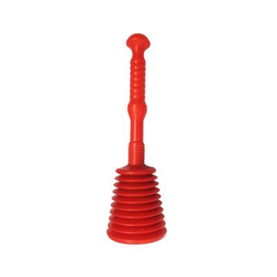 THEWORKS 5 in. Red Master Bellows Plunger, PL171211