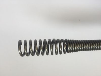 Image showing  3.8 in. x 25 ft. Drain Auger, Open-Hook Boring Head, Reusable